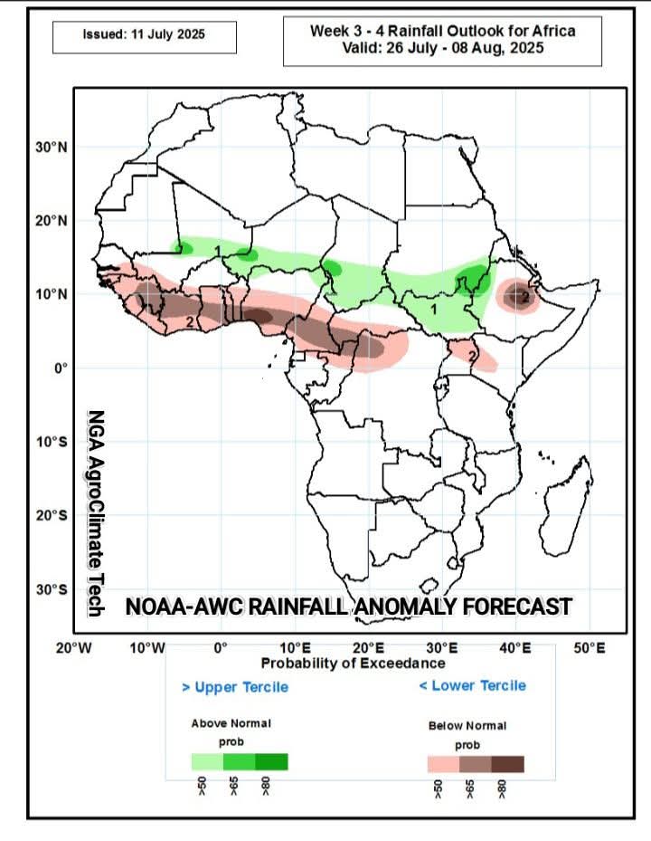 map of rainfall